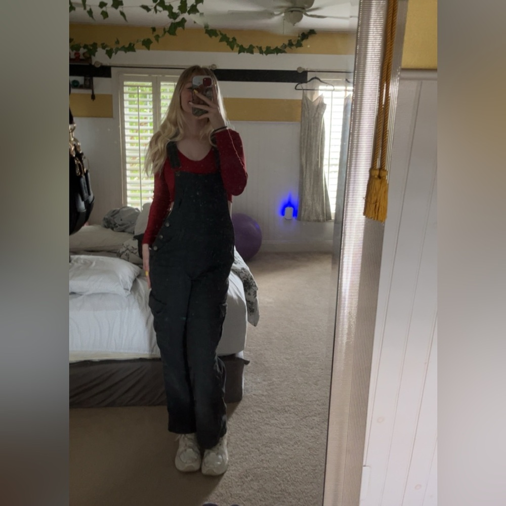 Aerie Baggy Y2K Overalls